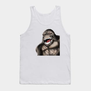 the gorilla kong ecopop sketch kaiju art madness Tank Top